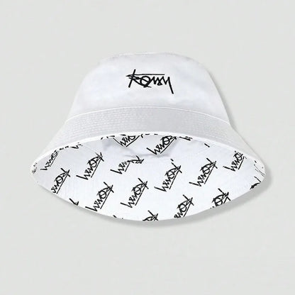 Embroidered Printed Fisherman Hat Men And Women