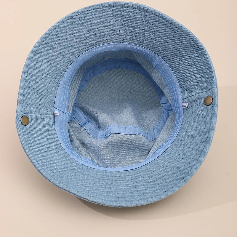 Children's Spring Plain Simple Western Cowboy Fisherman Hat