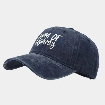 Spring And Summer Cotton Letter Print Casquette Baseball Cap