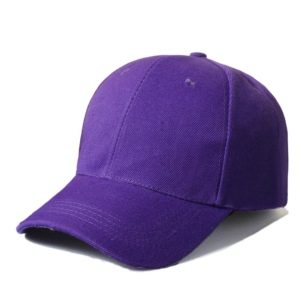 Classic Plain Baseball Cap for Men and Women
