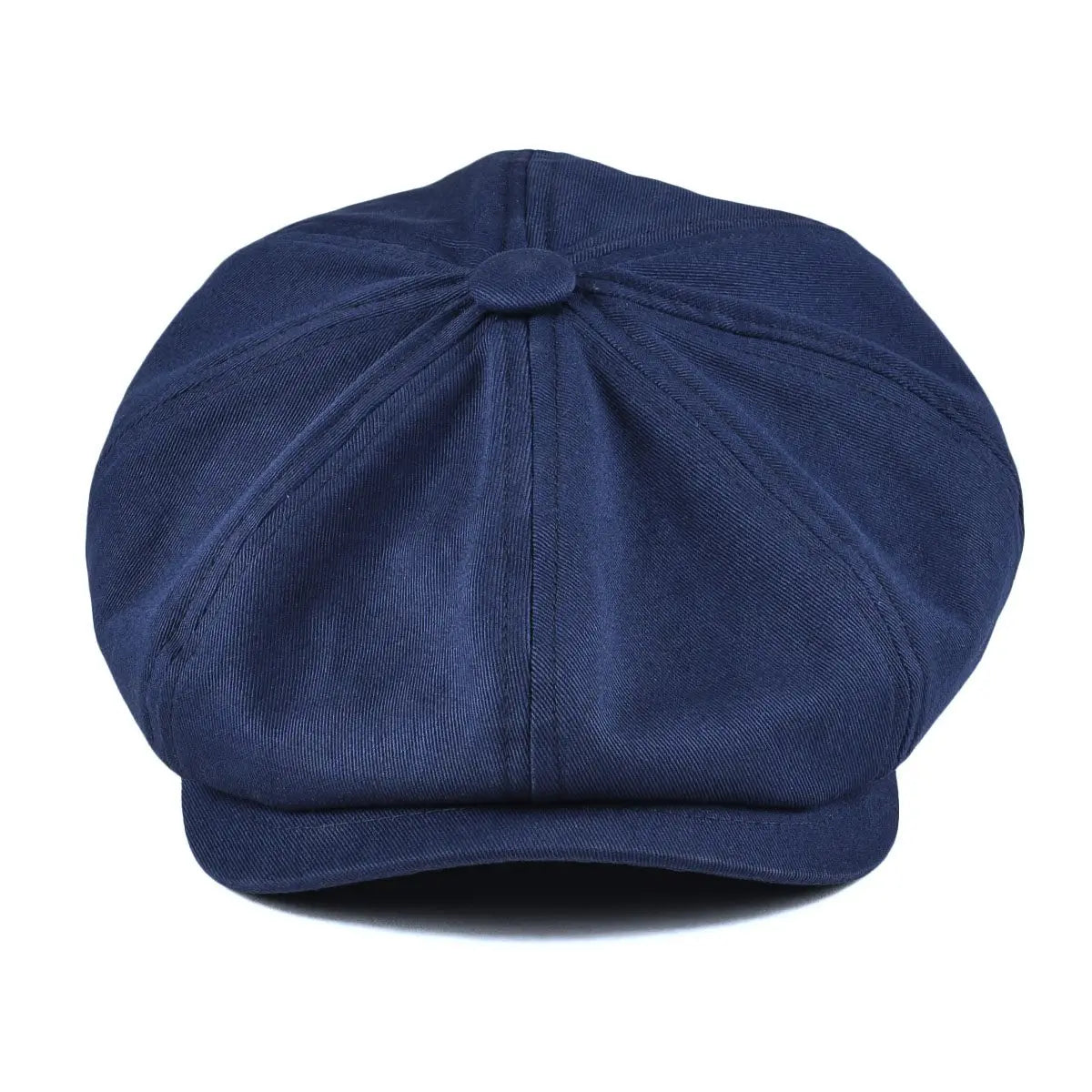 Men's Newsboy Cap Twill Cotton 8 Panel Hat Flat Ivy Cabbie Casual Baker Cap
