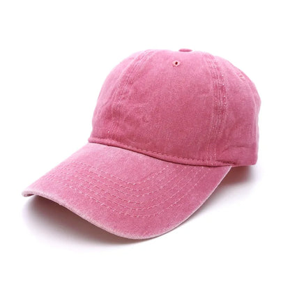 Vintage Women's Dad Hat Sports Hats Men Washed Denim Trucker Cap