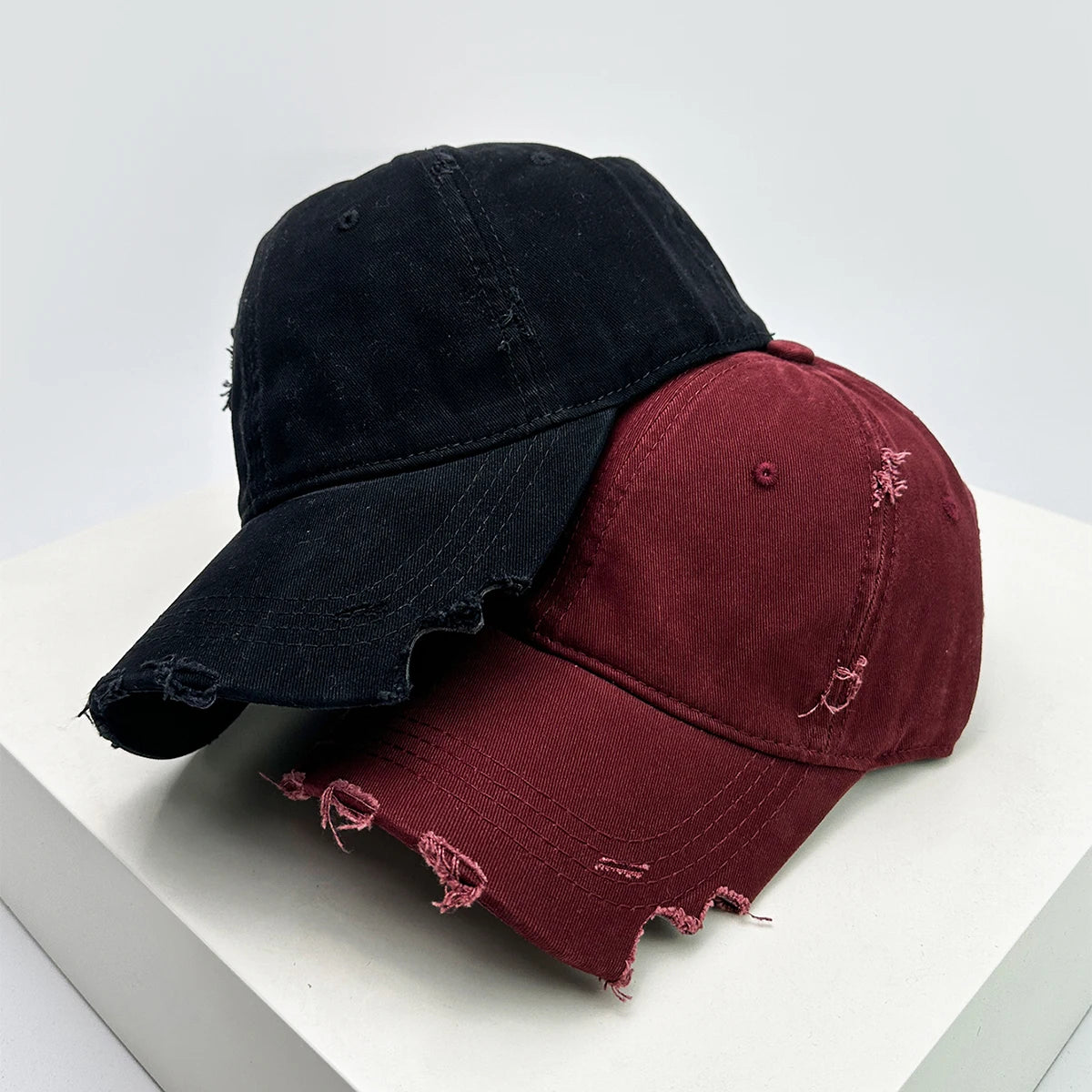 New Unisex Notch Solid Personal Baseball Hats