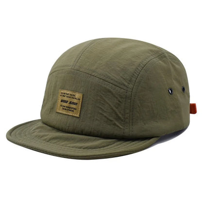 Japanese-Style Short-Brim Baseball Cap