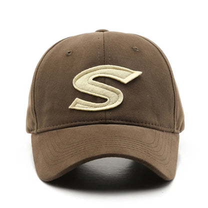 Baseball Cap S Letter Cap Sun Hat Spring Autumn Baseball Cap Breathable Outdoor Leisure Hats