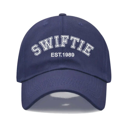 1989 Embroidery Baseball Cap for Men Women Unisex Washed Cotton