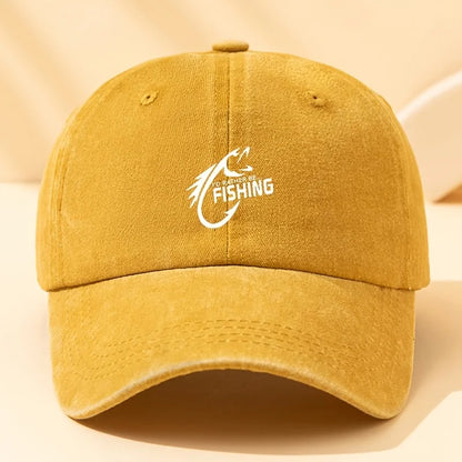 Fishing Printed Baseball Cap