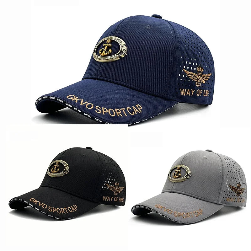 Extra Wide Fit Men's Baseball Cap Summer