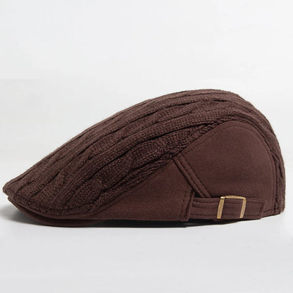 New Men Woman Beret Autumn And Winter Thickened Warm Knitted Berets