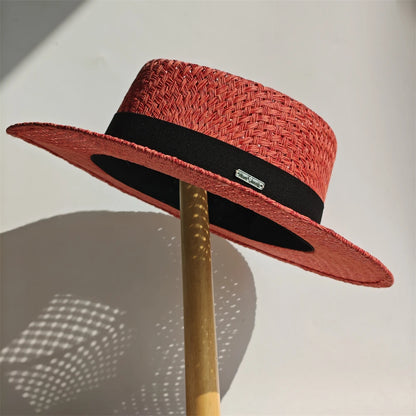 2026 Beach Sun Straw Hats For Women UV Sun Protection