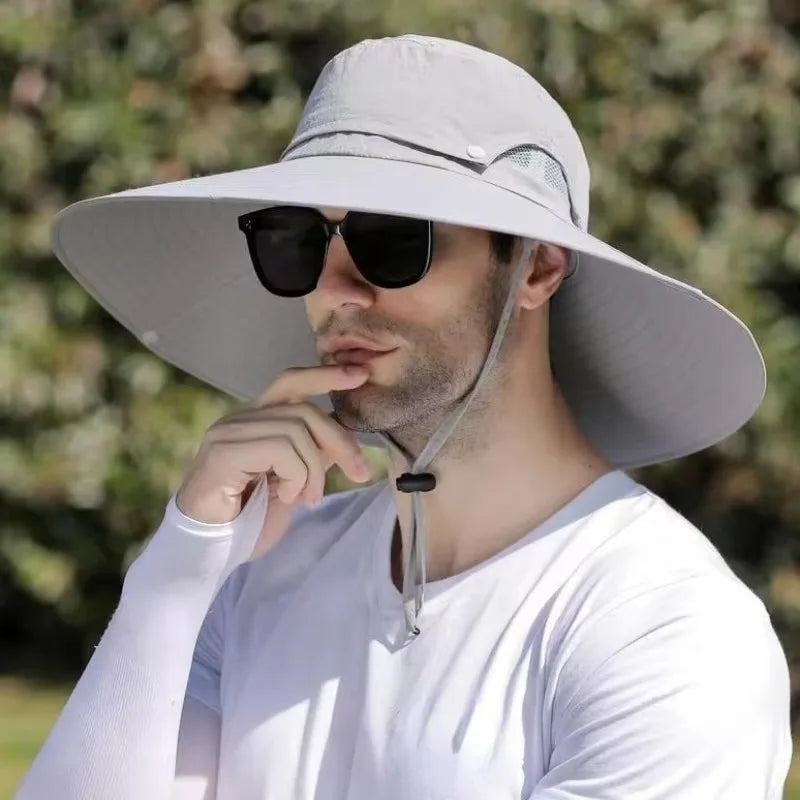 Outdoor Men's and Women's Breathable Summer Fisherman Hat