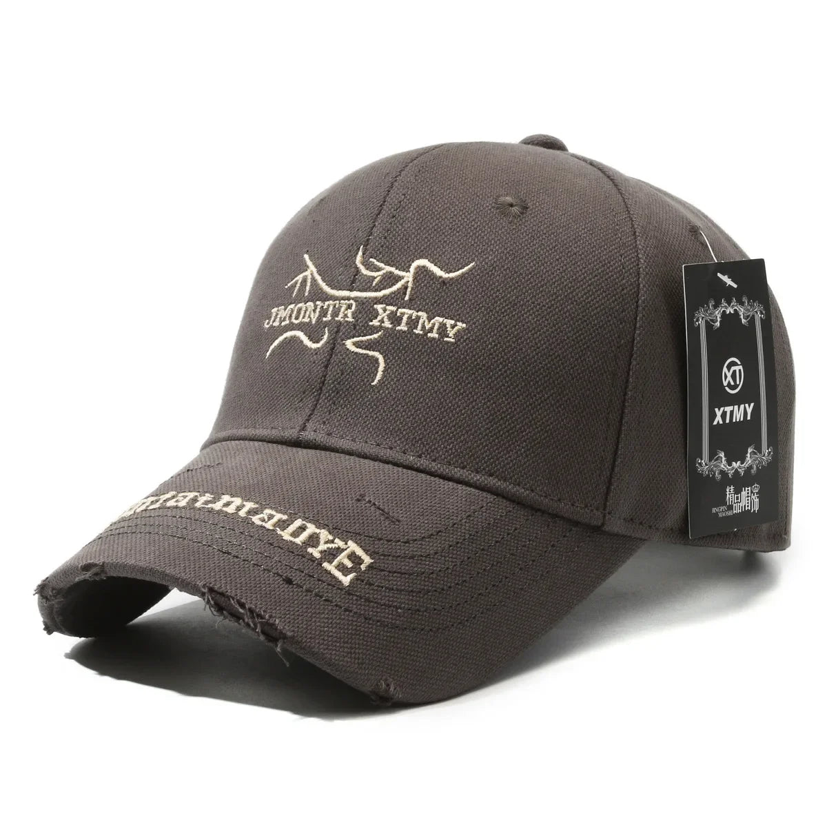 Korean Style Structured Baseball Cap Hard Crown Unisex Summer