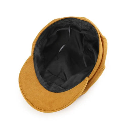 Autumn Winter Outdoor Casual Suede Fabric Hats & Caps Fashion Solid Color