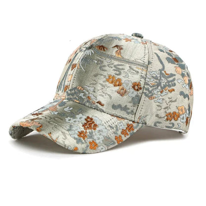Autumn Polyester Print Casquette Baseball Cap