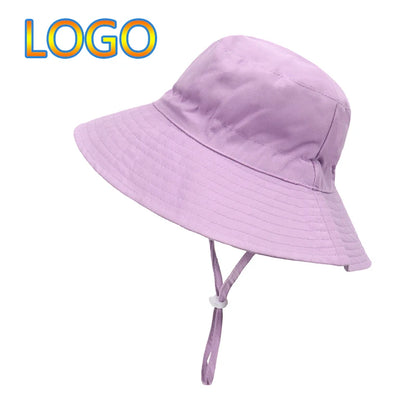 Custom Logo Uv Protection Children Bucket Hat