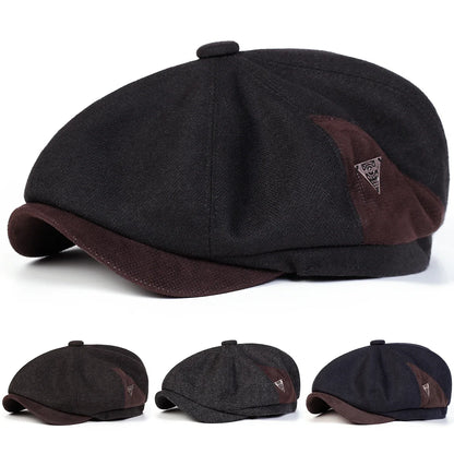 Newsboy Caps Men British Painters Hats