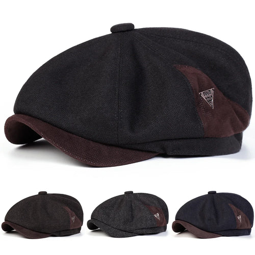 Newsboy Caps Men British Painters Hats