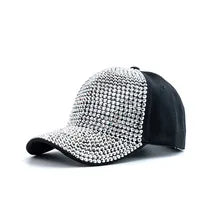 New Fashion Women Diamond Inlay Cap Spring Summer