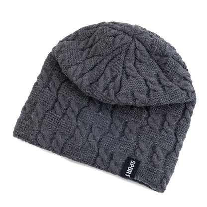 New Women Winter Hats Female Sports Label Casual Beanie Hat