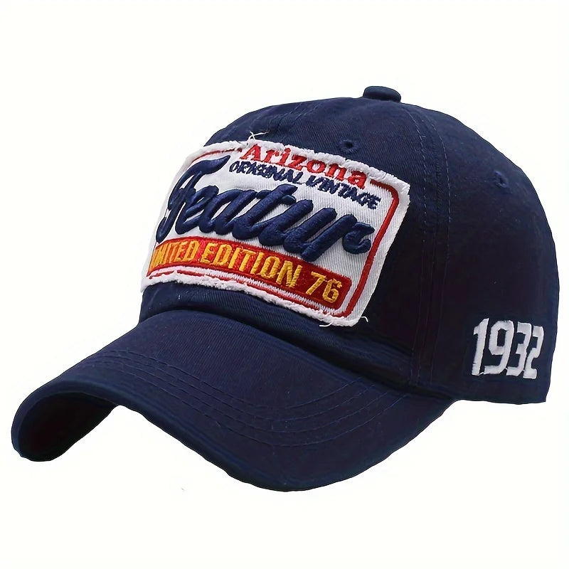 Outdoor Casual Duckbill Hat Men's Embroidered Dad Hat