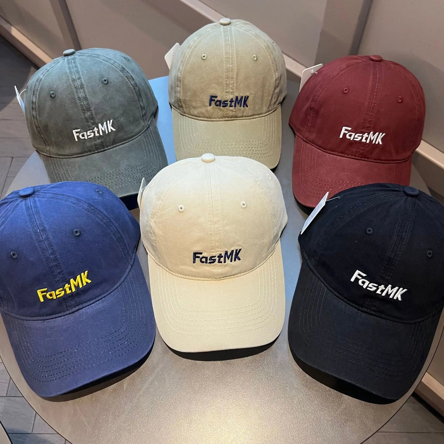 Letter Embroidery Baseball Caps Women Four Season