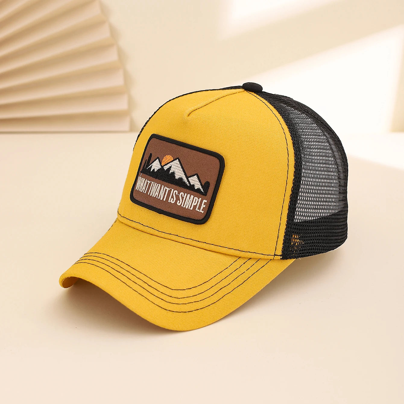 Fashionable Summer Hollow Out Mesh Baseball Cap