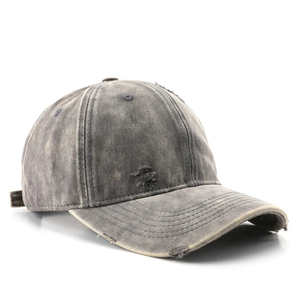 Vintage Distressed Baseball Cap For Men Women
