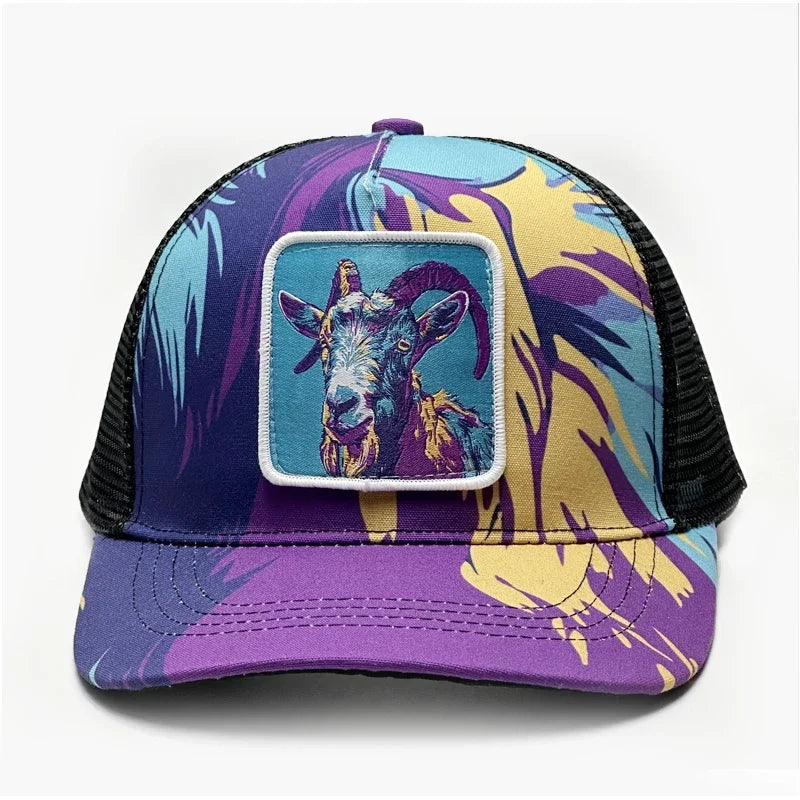 Luxury Hip Hop antelope Brand Baseball Cap Outdoor Sport Snapback Hat For Women Unisex Breathable Caps