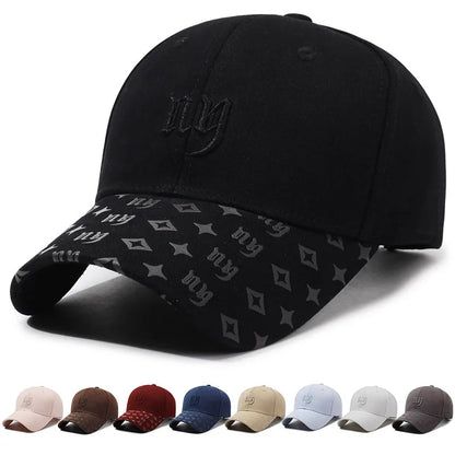 New Embroidered Letter Sports Baseball Hat Men Women