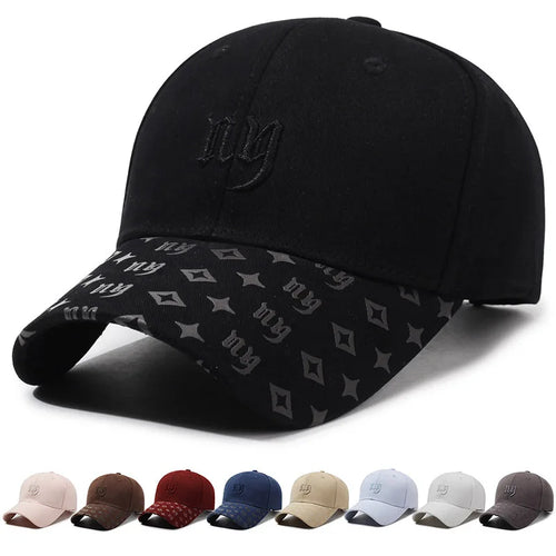 New Embroidered Letter Sports Baseball Hat Men Women