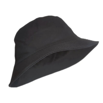Cotton Bucket Hat Men Women Big Head Fisherman Hat Men