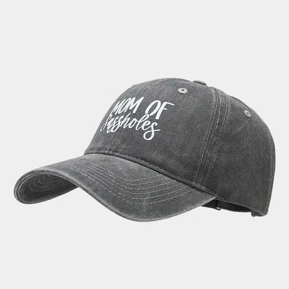 Spring And Summer Cotton Letter Print Casquette Baseball Cap