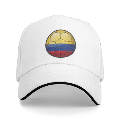 Women Men Colombia Signature Colombian Flag Outdoor Hat