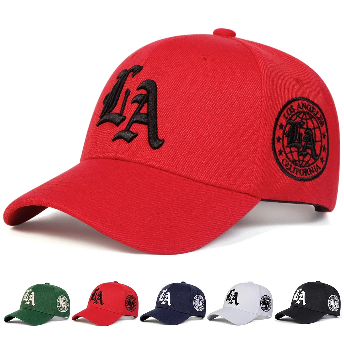 Unisex Los Angeles Letter Embroidery Baseball Caps