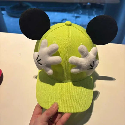 Parent-child Matching Set Cute Mouse Ear Baseball Cap  Children's Teens Adults Cartoon