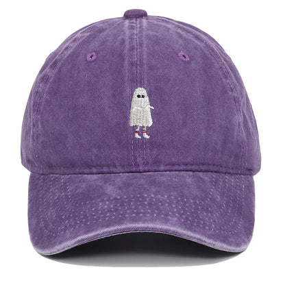 Halloween Ghost Embroidered Baseball Hat