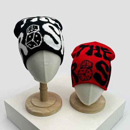 New Unisex European Style Risk Dice Knitted Hats