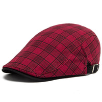 Plaid Burgundy 1