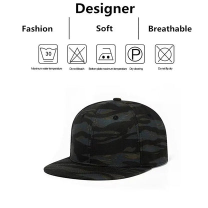 Unisex Dancer Camouflage Hip-Hop Hats