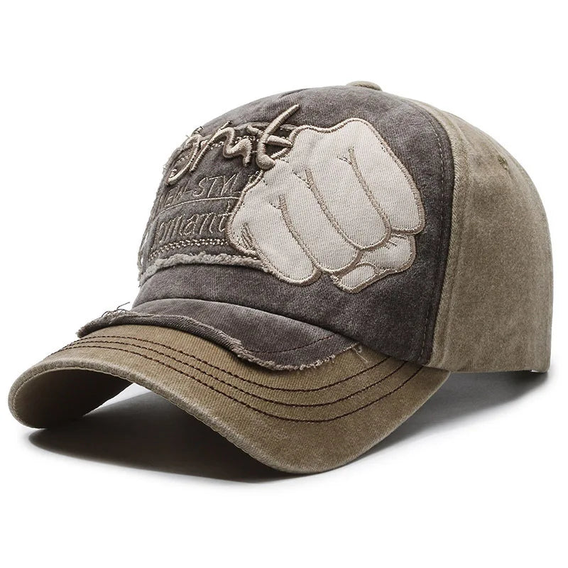 Orange Green Baseball Caps For Men