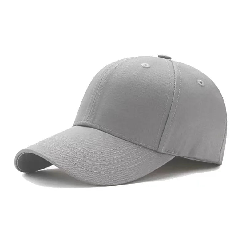 Summer Baseball Cap Pure Cotton Solid Color Cap Fashion Driver Hat Sunshade Four Seasons Hat