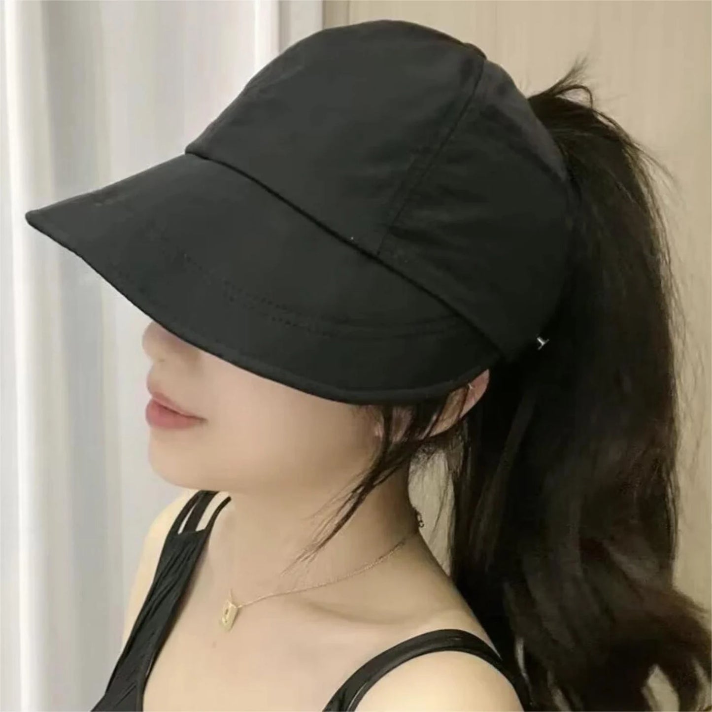 Summer Sun Hat Shade For Women Foldable Sun Beach Large Brimmed Hat