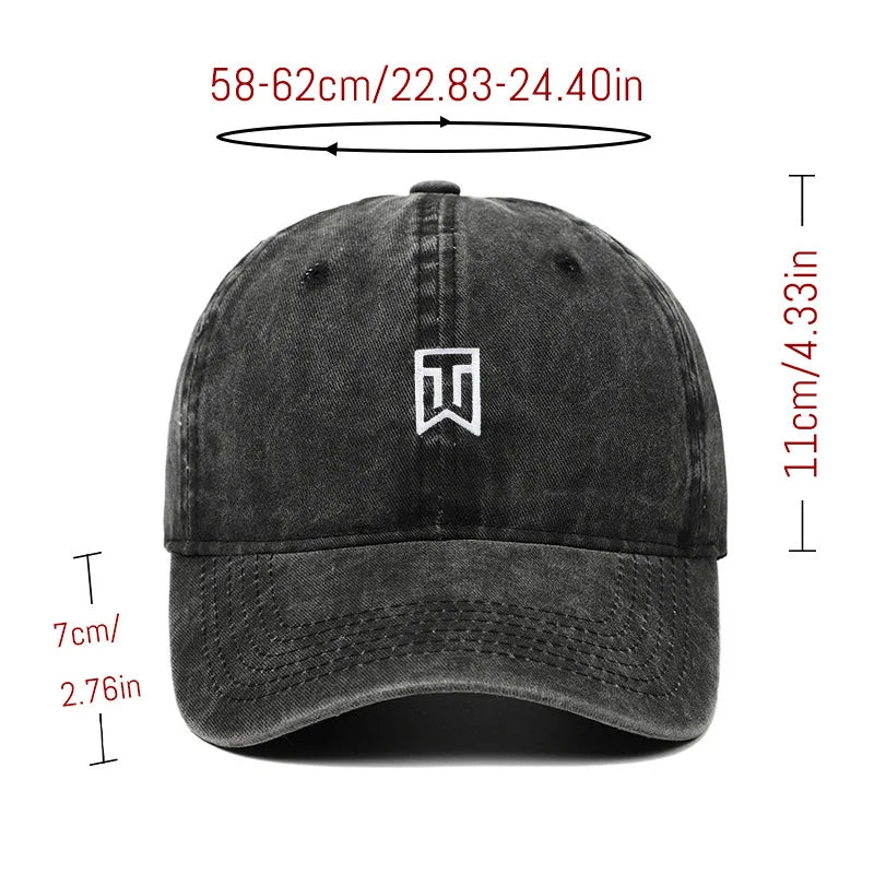 Personalized Tiger Woods Embroidered Baseball Cap