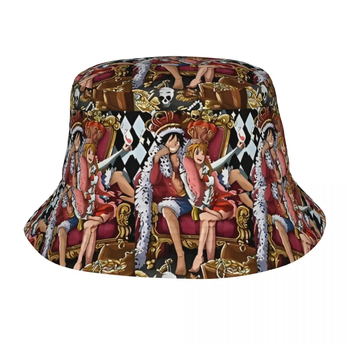One Piece Tony Tony Chopper Bucket Hat for Women Beach