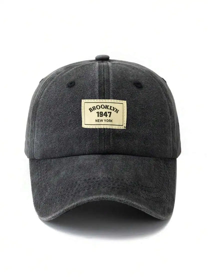 Unisex Washed Denim Baseball Cap Adjustable Casual Hat