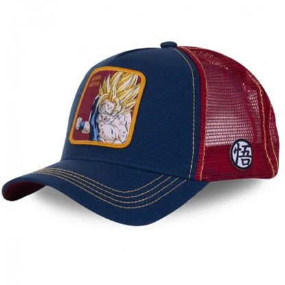Dragon Ball Son Goku Cap Summer Travel Peaked Cap Men's Embroidery Hip-Hop Cap