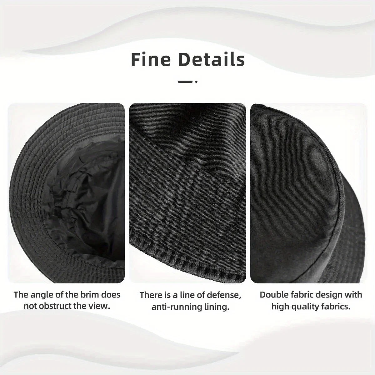 Bucket Hat fashionable Snap Back Hat For Men Women's