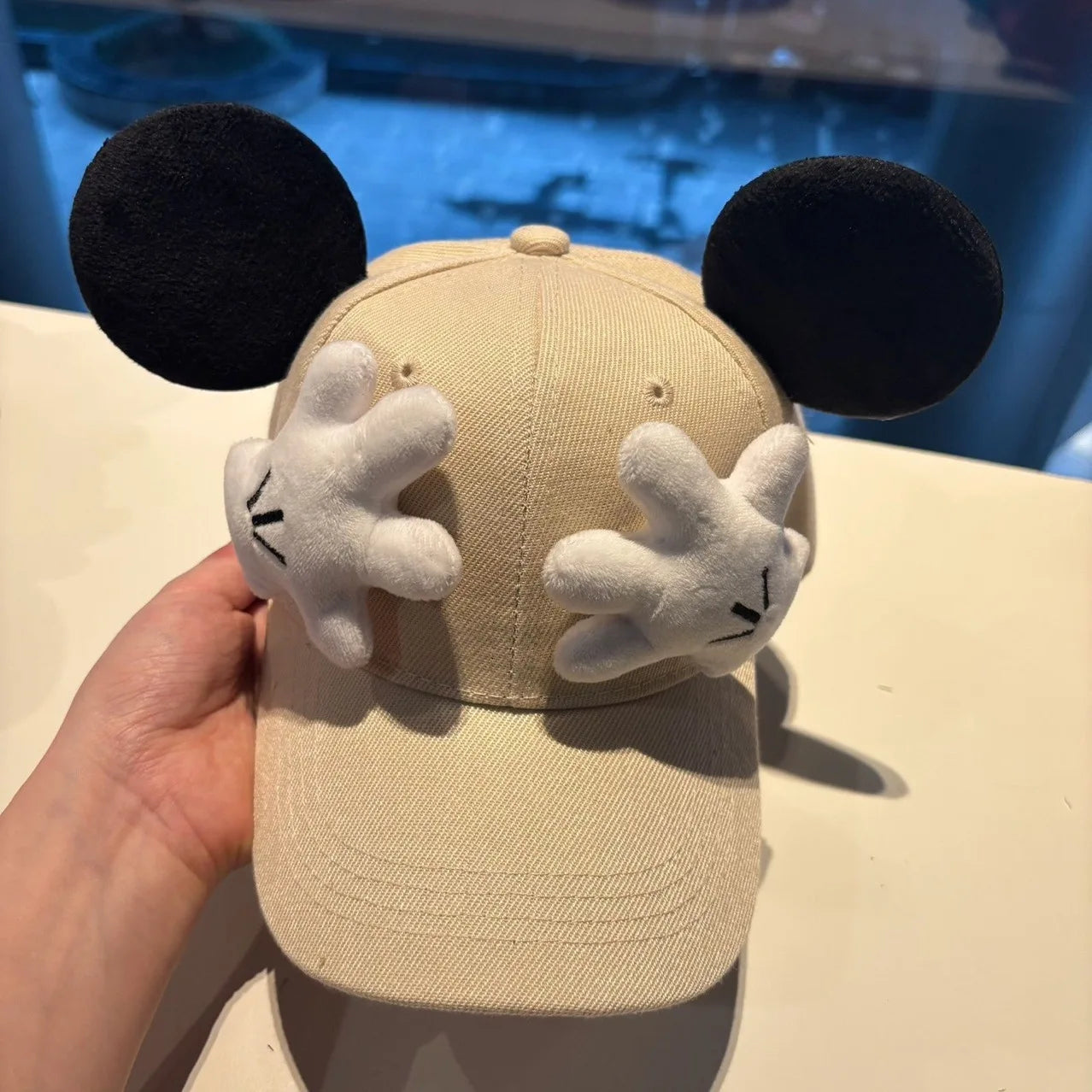 Parent-child Matching Set Cute Mouse Ear Baseball Cap  Children's Teens Adults Cartoon