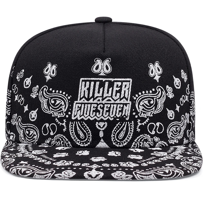 West Coast Cashew Flower Street Hip Hop Hat Outdoor Cycling Skateboard Hat