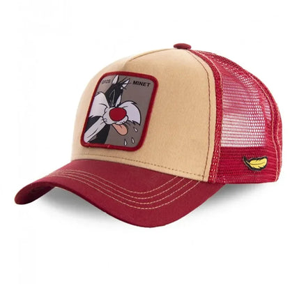 Unisex Anime Cartoon Cap High Quality Patch Draw Baseball Cap Men